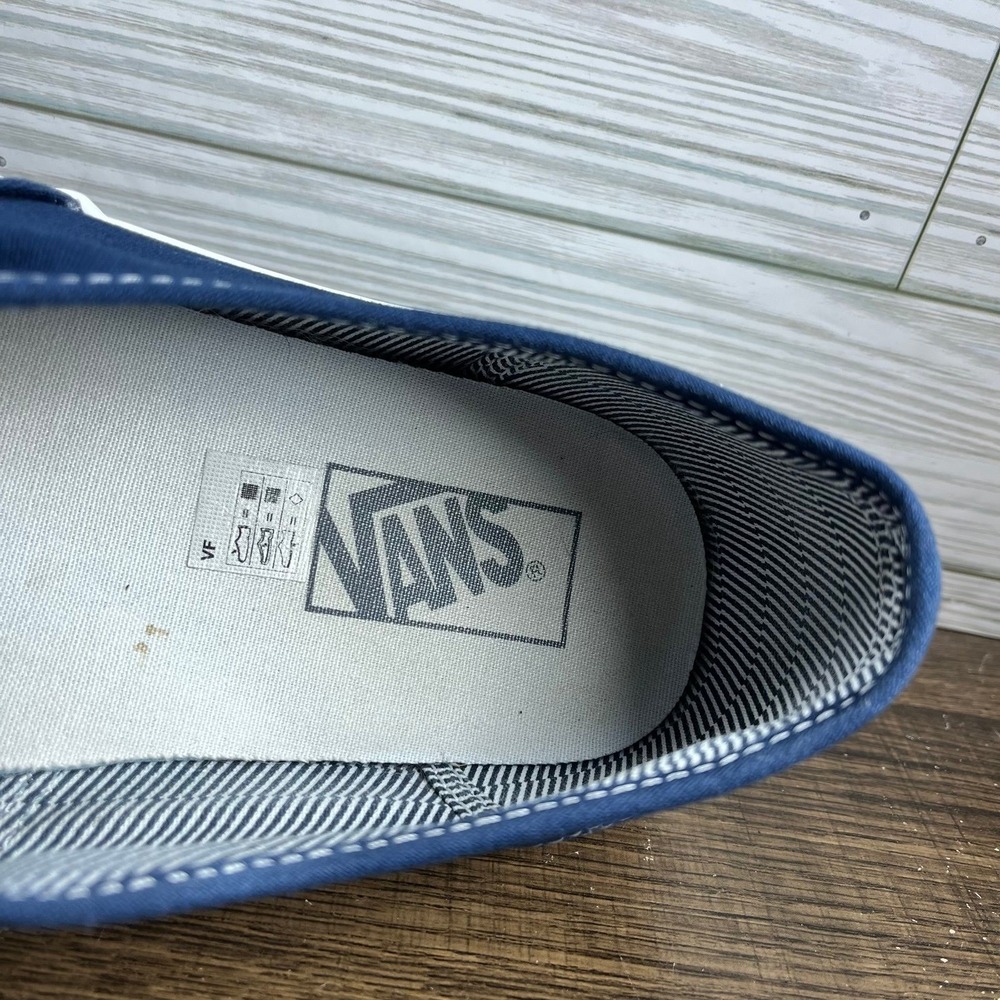 Vans Authentic Blue Shoes - M 11.5 - W 13 - Picture 6 of 9